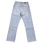 NWT Daily Blue Women's Hype Classic Cropped Distressed Jeans Gray Size 26 Denim Photo 2