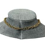 Vintage Red Carved Rose Brooch Pin Gold Tone Textured Pendant Necklace Mexico Photo 4