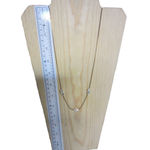 Gold Tone Snake Chain With Three Shells Necklace Photo 1