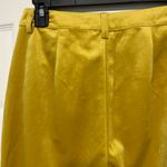 7 For All Mankind NWOT Velvet Gold/Yellow Pants Size 2 Photo 7