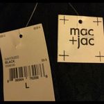 MAC & JAC Black lined Lacey mini Skirt Size L Photo 5