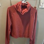 prAna Rust Cowl Neck Sweatshirt Photo 0