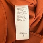 Rebecca Minkoff Caden ruched tiered dress, burnt orange floral print, lined, XS Photo 15