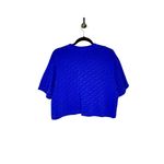 Nike Women's Sportswear Icon Short-Sleeve in Blue Size Medium Photo 7