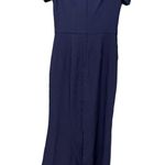 JS Collections  Blue Annalise Bow Mermaid Gown Photo 1