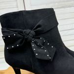 Torrid  Studded Side Bow Ankle Boots Booties Black Microfiber‎ 9.5W Photo 8