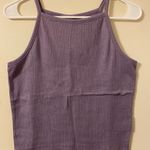 Torrid New NWT Pointelle High Neck Crop Top Purple Size Large Photo 0