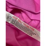 Free People  FP Movement Pink High Waist Pleated Pull On Mini A Line Skirt Size S Photo 4