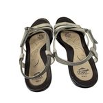 Abeo Gloriana Metallic Strappy Sandals Slingback Heels BIO System Womens 8.5N Size 8.5 Photo 4