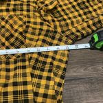 New York Laundry  Women’s Yellow and Black Plaid Shirt, 3/4 Sleeve, Size 3x Photo 2