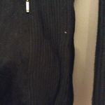 Golf womens EP sweater zip up front long sleeve Small S black textured Photo 4