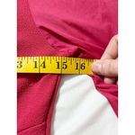 Anthropologie  Womens Structured Long Sleeve Top Blouse XXS Hot Pink Smocked Cuff Photo 9