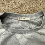 Marine layer  Gray Cropped Sweatshirt Photo 2