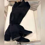 Stuart Weitzman  Women's Black Stretch Suede Over-The-Knee Boots SG180 Size 8B Photo 8
