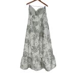 Dessy Floral Strapless Cat Photo 8