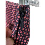 Loft Marisa Pants 4P Career Professional Pink Blue Geometric Boho Preppy Whimsy Photo 5