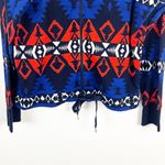 Ralph Lauren LAUREN Aztec Print Full Zipper Long Sleeves Jacket, Size Medium Photo 4