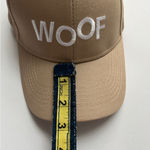 Tan 'Woof' Baseball Cap Photo 3