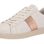 Ecco  Sneakers Size 40 White Womens Street Lite Hammered Bronze Photo 0