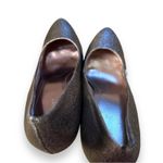 Calvin Klein  Elita Cosmopolitan Stacked Pump Heels in Metallic Silver Sz 8.5‎ Photo 6