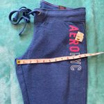 Aeropostale  women’s Fleece Blue Joggers Photo 4