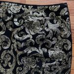 Forever 21 Sequin Embellished Vintage Y2K Geometric Party Cocktail Women's Zip Closure Midi Skirt M Photo 1