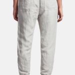 James Perse Canvas Linen Relaxed Pant Jogger Photo 5