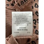 Bae the Label Maternity Dress Womens Small Leopard Animal Print Brown Shift Size undefined Photo 3