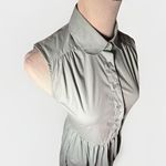 The Shirt Rochelle Behrens XS Mint Green Sleeveless Dress Pockets Fit & Flare Photo 4