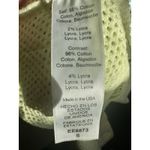 Michael Stars  Jo‎ Mesh Hoodie Lime Green Neon Yellow Size S EUC Photo 8