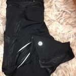 Lululemon Black Cropped Leggings Photo 0