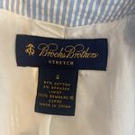 Brooks Brothers Classic Seersucker Blazer Size 4 Photo 4
