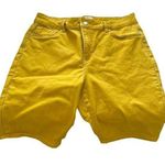 D. Jeans  Mustard Bermuda Shorts XL 33" x 10" Photo 0