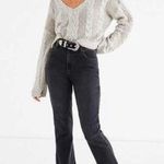 Urban Outfitters  UO Chunky Cable Knit V-Neck Cowl Neck Sweater XS Photo 0