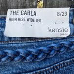Kensie NWOT  Carla Wide Leg Blue Jeans 8/29 Photo 10