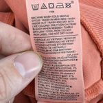 Athleta Sundown Alliance Hoodie Sweatshirt Orange Women L V-Neck Relaxed Comfy Photo 6