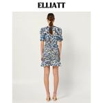 Elliatt  Incubus Mini Dress in Blue Multi Photo 3
