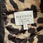 Hayden  LA leopard high rise shorts size L Photo 4