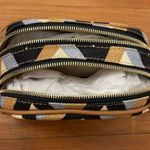 Spartina 449 NWT Linen & Leather Cosmetic Bag Photo 10
