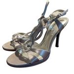 Touch of Nina The  sparkle silver high heels sz 10 Photo 0