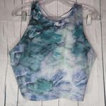 Athleta  Conscious Crop Top Bra Tank  Size  XL Tie Dye Photo 0