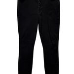 MOTHER Jeans Pixie Swooner Skimp Black Women’s Size 30 Skinny Leg Button Fly Photo 0