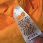 Babaton  Oversized Orange Button Down Long Sleeve Shirt Size Medium Photo 3