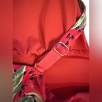 AQUA SWIM Ruched Coral Floral One Piece Swimsuit Size M Photo 7