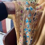 Harvé Benard NWT Harve’ Bernard embroidered poncho top. One Size Photo 4