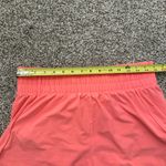 Athleta neon coral orange High Rise Mesh Racer Run 3" shorts size M Photo 7
