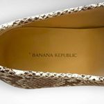 Banana Republic Women's Gray and White Vegan Snakeskin Loafers Size 9 | EUC Photo 5