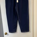 Alfred Dunner Navy Pants with Floral Embroidery Blue Size XL Photo 7