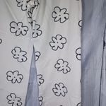 Floral Print Off White Jeans Size 25 Photo 10