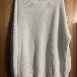 Aeropostale Women's White Crew Neck Sweater Photo 0